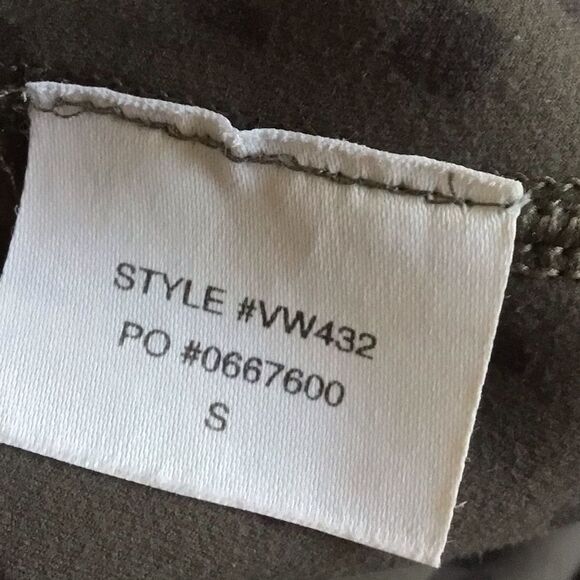 VUORI Leggings Gray Elm Dot Studio Seamless Moisture Wicking Gym - Picture 9 of 9